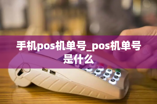 手机pos机单号_pos机单号是什么