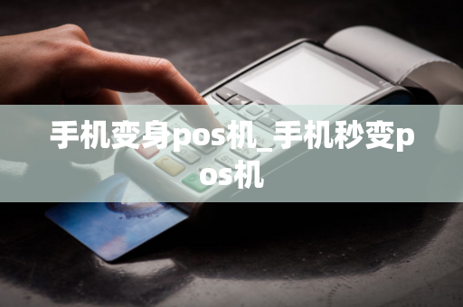 手机变身pos机_手机秒变pos机