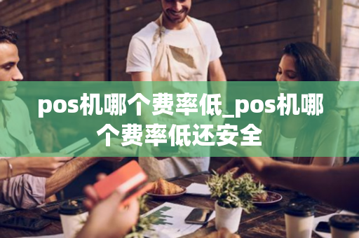 pos机哪个费率低_pos机哪个费率低还安全