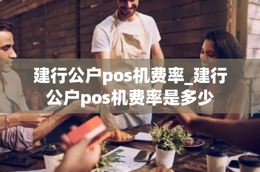 建行公户pos机费率_建行公户pos机费率是多少