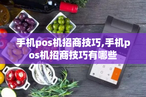 手机pos机招商技巧,手机pos机招商技巧有哪些