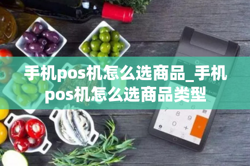 手机pos机怎么选商品_手机pos机怎么选商品类型