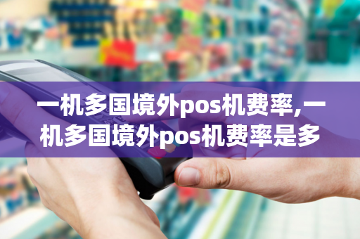 一机多国境外pos机费率,一机多国境外pos机费率是多少