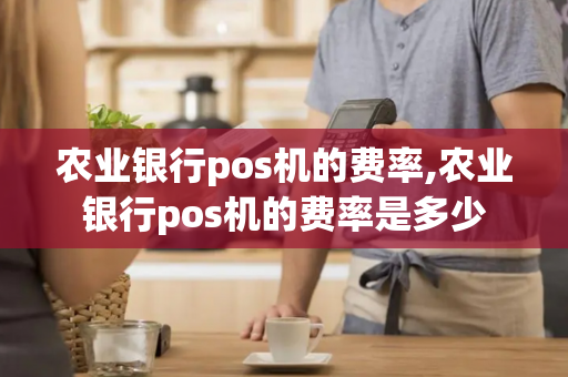 农业银行pos机的费率,农业银行pos机的费率是多少