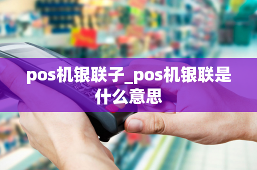 pos机银联子_pos机银联是什么意思