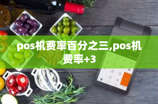 pos机费率百分之三,pos机费率+3