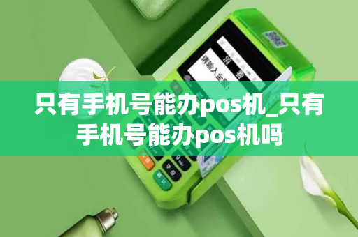 只有手机号能办pos机_只有手机号能办pos机吗