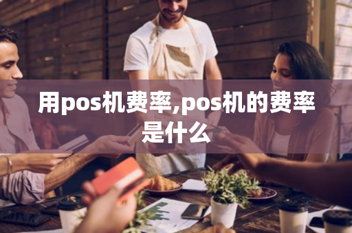 用pos机费率,pos机的费率是什么